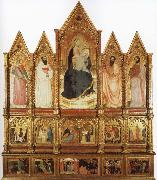 GIOVANNI DA MILANO Polyptych oil on canvas